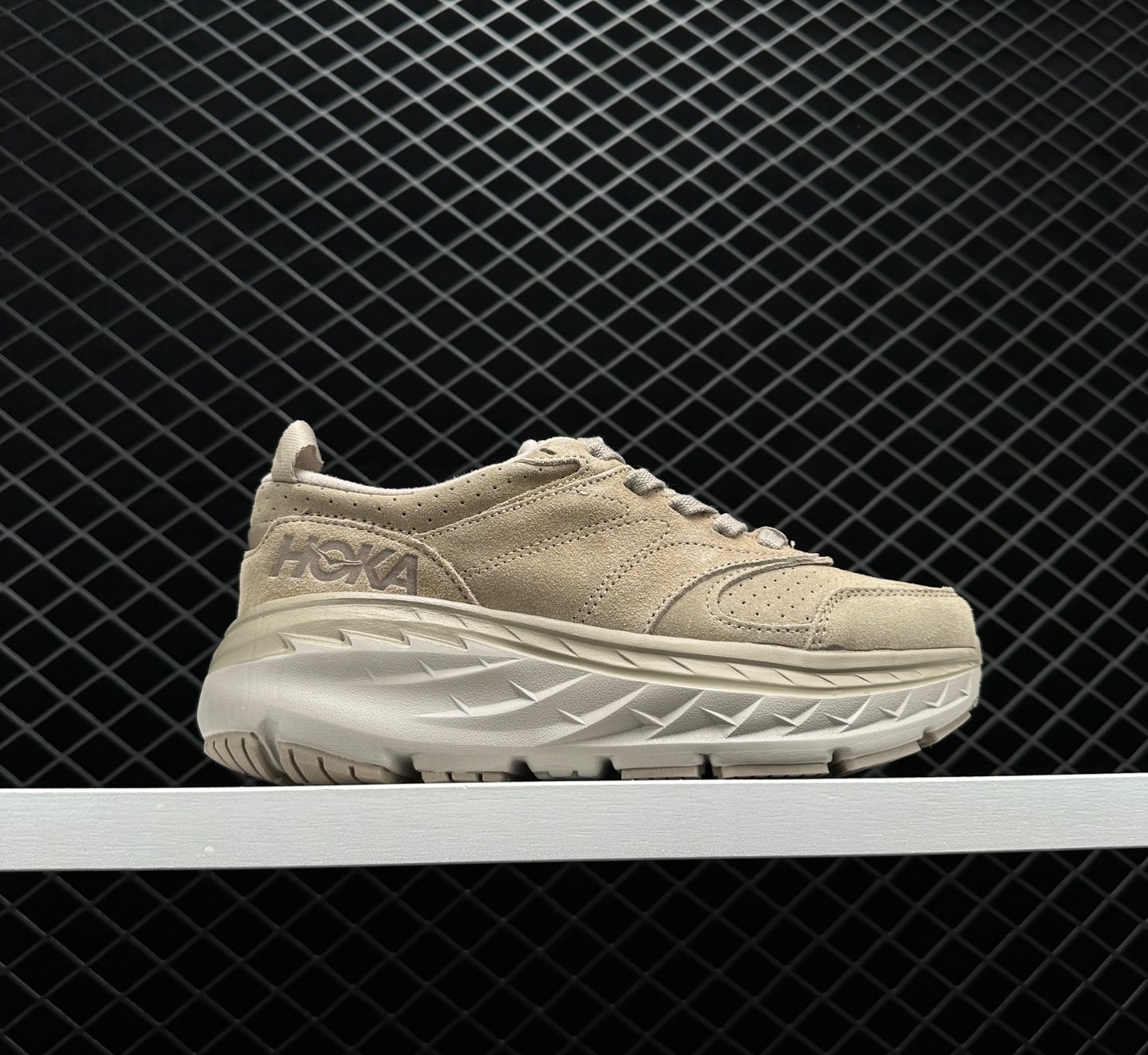 Hoka One One Bondi L Simply Taupe Pumice Stone