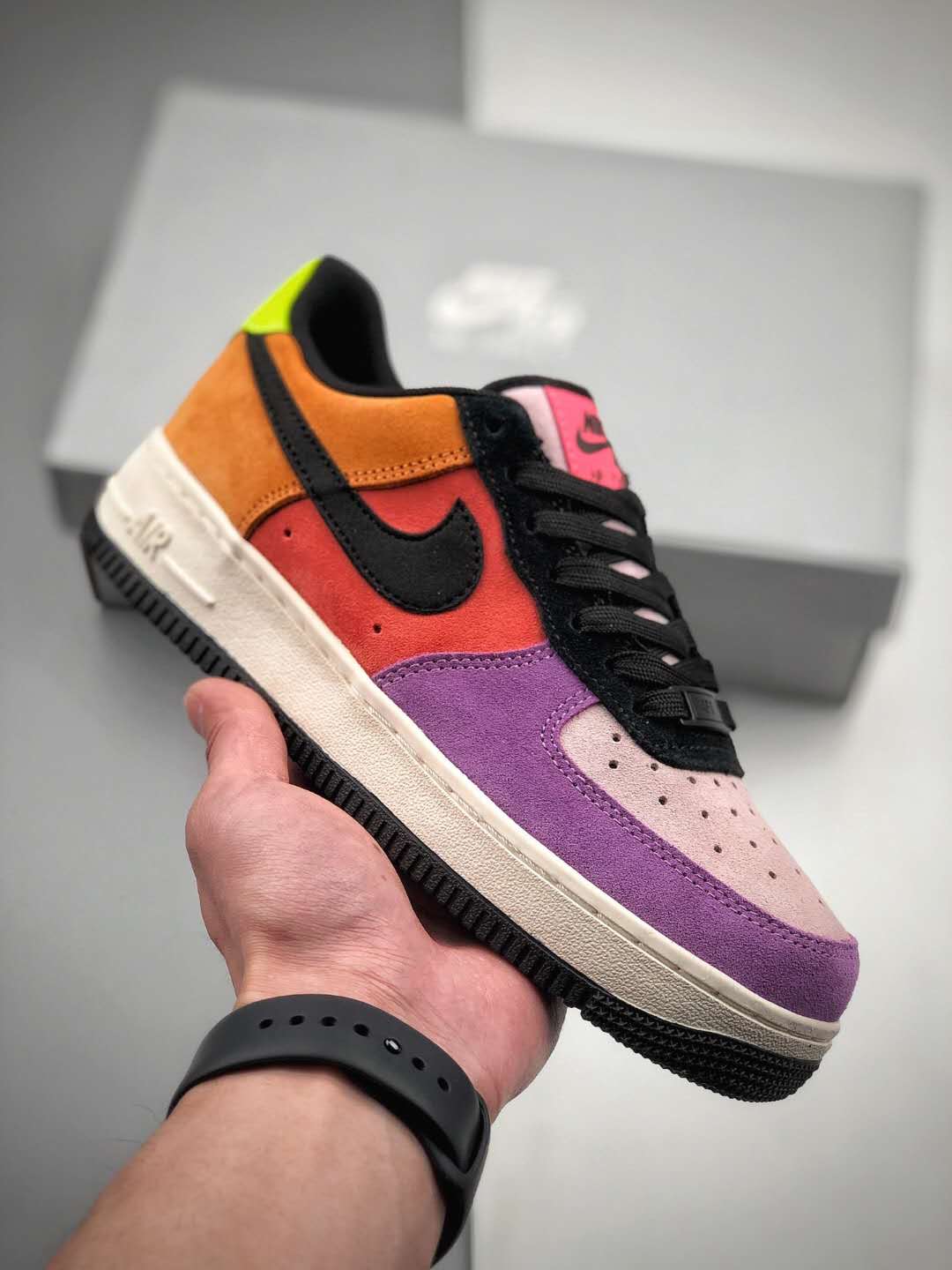 Nike Atmos x Nike Air Force 1 Low 'Pop The Street' CU1929-605 in Vibrant Style