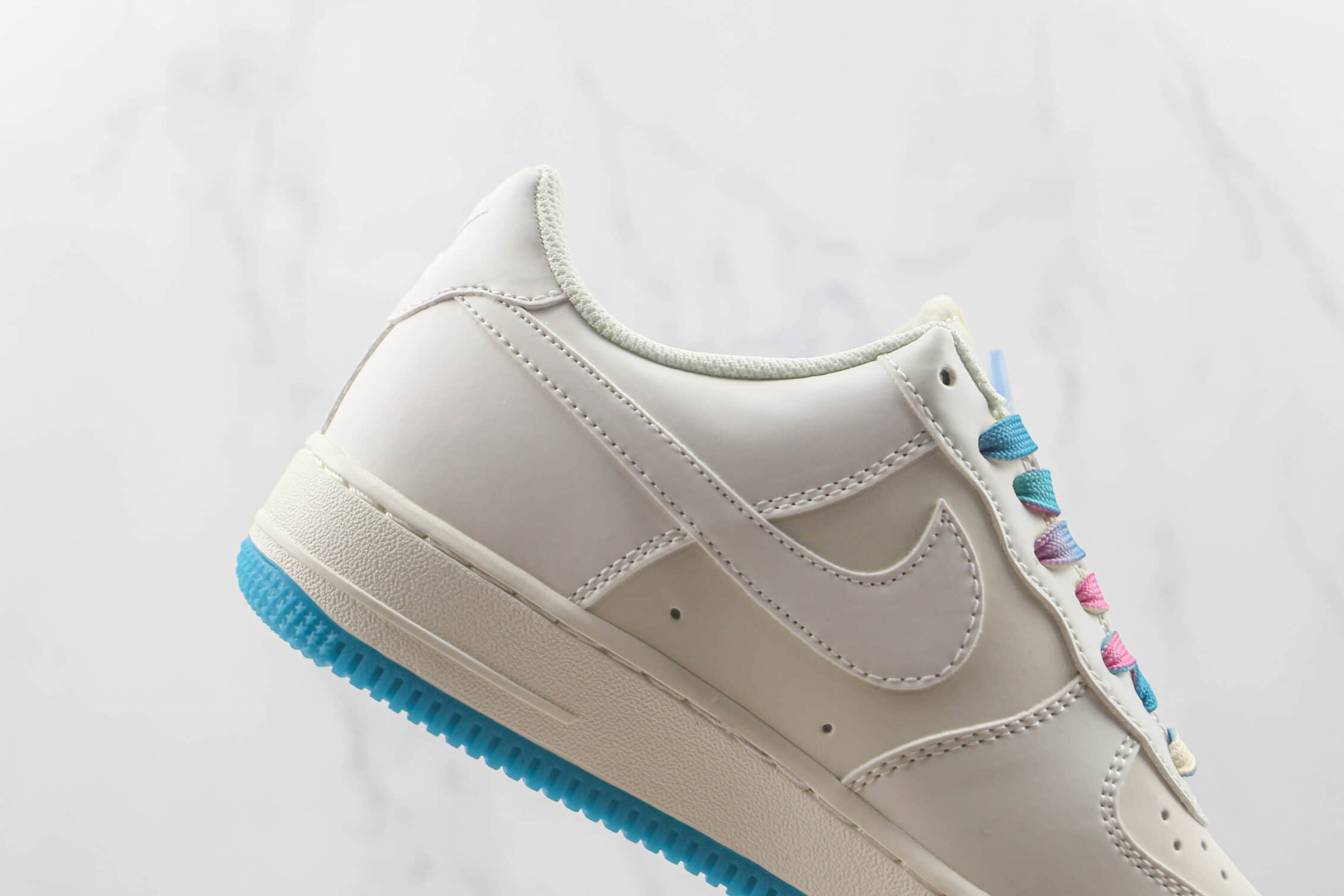 Nike Air Force 1 07 Low SU19 Rice White Blue 7-Color CH6696-326 - Buy Now!