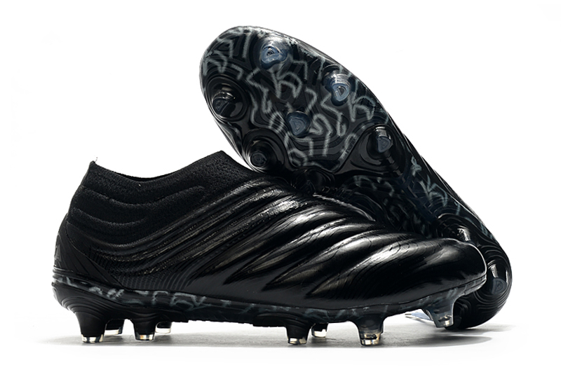 Adidas Copa 20+ FG Black G28740 - Premium Black Firm Ground Soccer Cleats