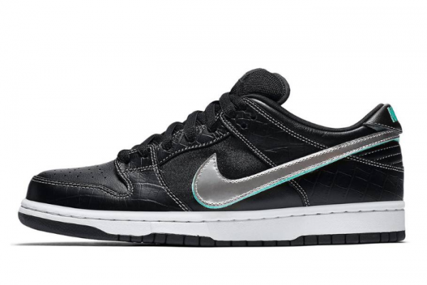 Diamond x Nike SB Dunk Low 'Black' BV1310-001 - Exclusive Collaboration