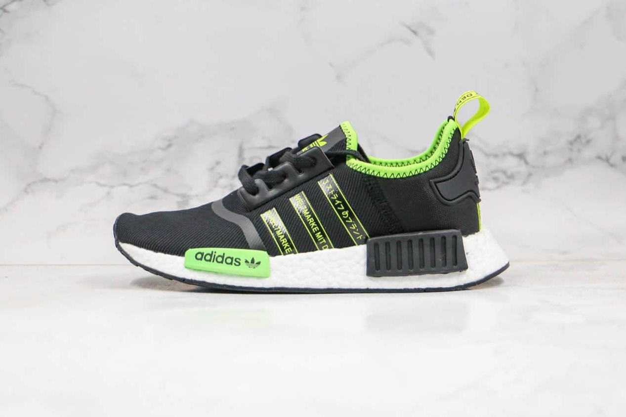 Adidas NMD_R1 'Black Signal Green' FX1032 - Premium Sneaker for Athleisure | Trendy Footwear