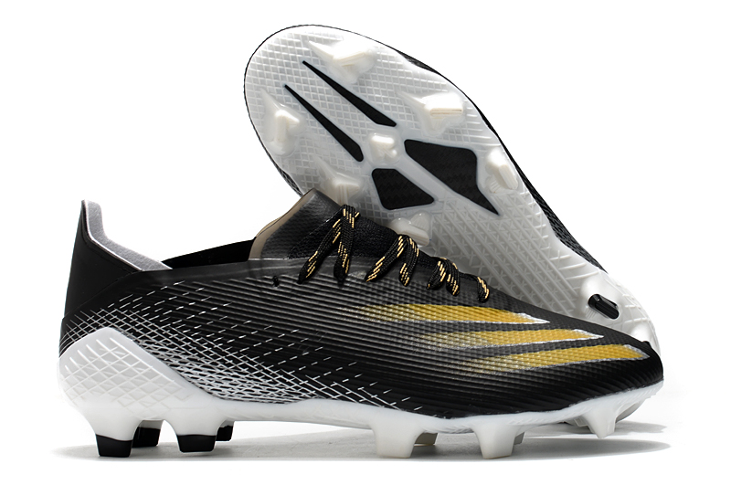 Adidas X Ghosted .1 Fg Black Yellow - High-performance Soccer Cleats