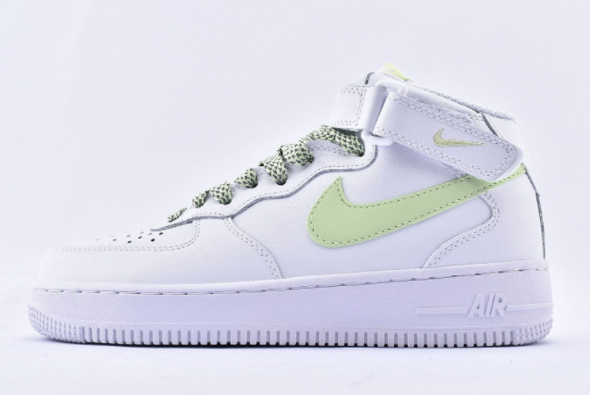 Nike Air Force 1 '07 Mid White Green 366731-910 - Official Retailer