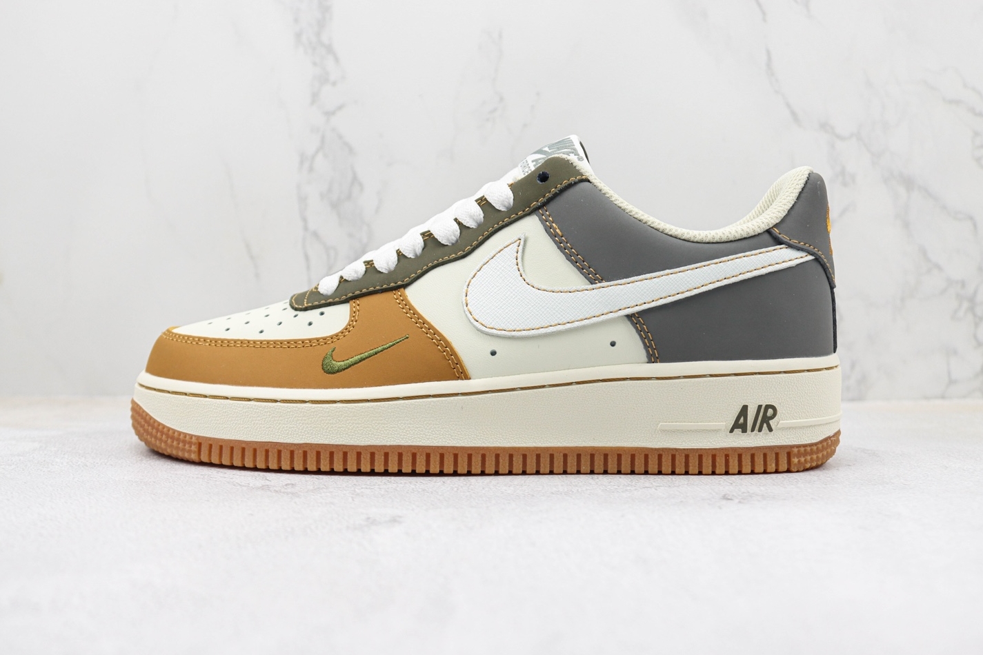 Nike Air Force 1 07 Low Brown Dark Grey Green - Limited Edition DB3301-011