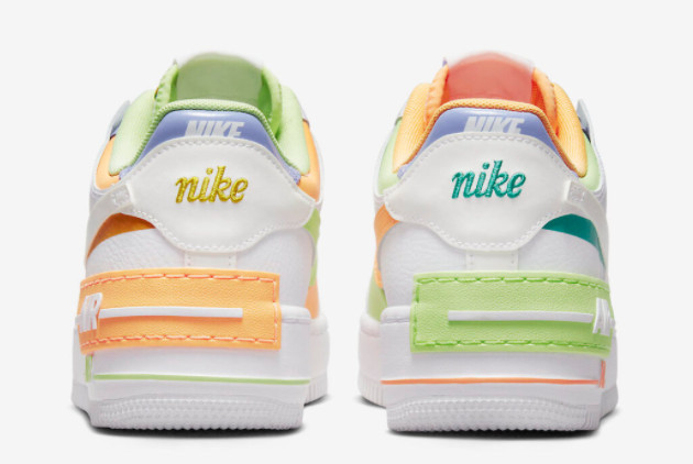 Nike Air Force 1 Shadow DX3718-100: Multi-Color Women's Sneaker