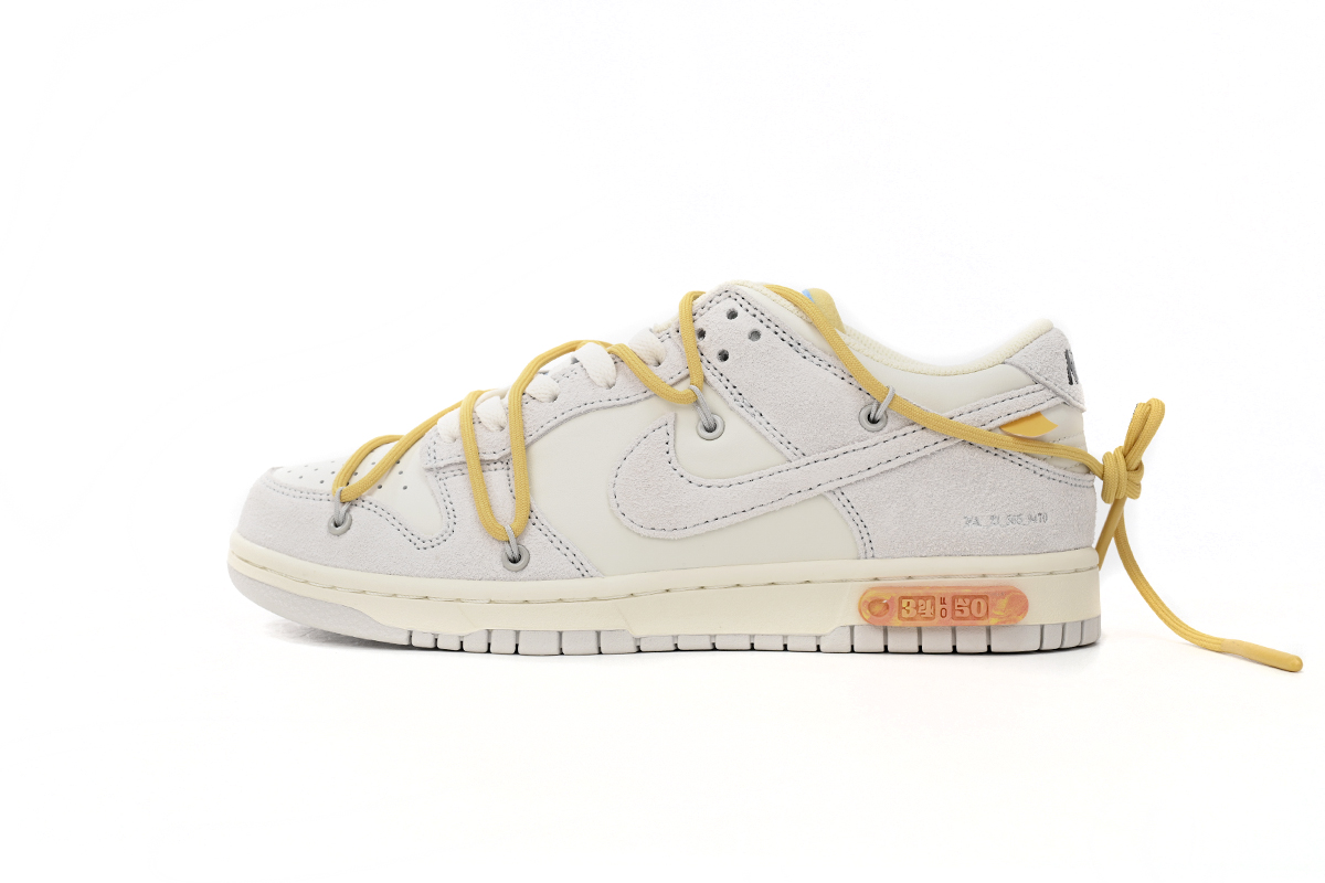 Nike Off-White X Dunk Low 'Lot 34 Of 50' DJ0950-102 | Limited Edition Sneakers