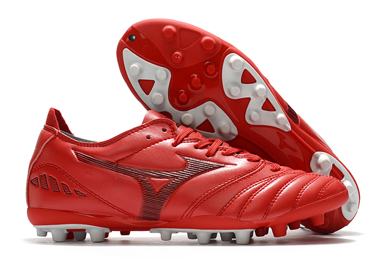 Mizuno Morelia Neo III Pro AG Red: Premium All-Condition Football Boot
