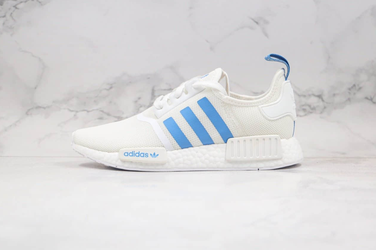 Adidas NMD R1 - White/Grey/Blue Sneakers for Style & Comfort