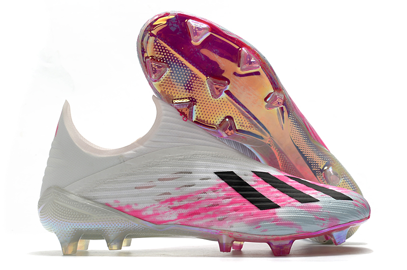 Adidas X 19+ FG White Shock Pink EG7138 - Top Performance Football Boots