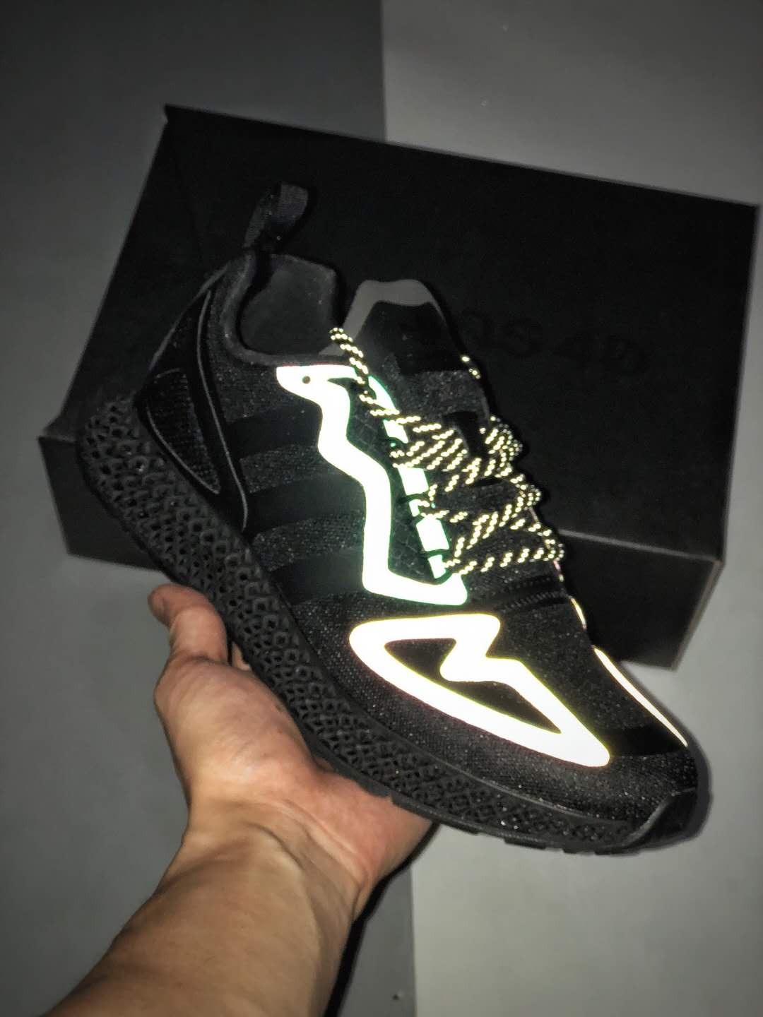 Adidas ZX 2K 4D Triple Black FZ3561 - Premium Sneaker with Innovative 4D Technology