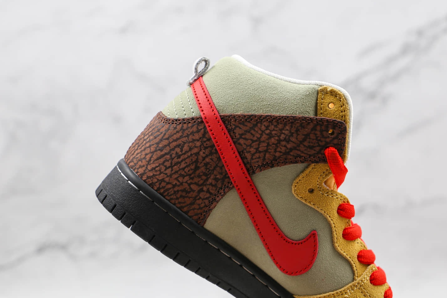 Nike Color Skates x Dunk High SB 'Kebab and Destroy' CZ2205-700 - Vibrant Skate-Inspired Sneakers!
