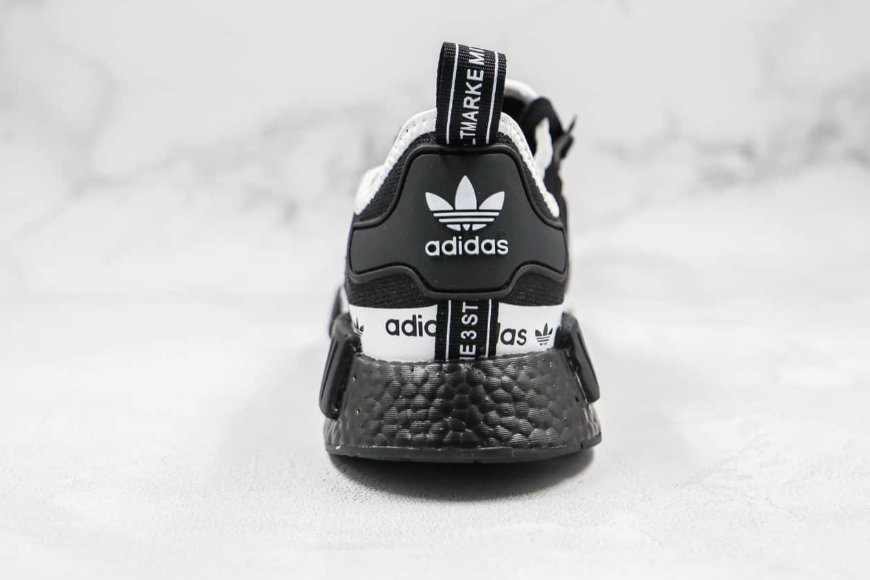Adidas NMD_R1 'Black Tape Logo' FV7307 - Stylish and Versatile Footwear Adidas NMD_R1 'Black Tape Logo' FV7307 - Stylish and Versatile Footwear