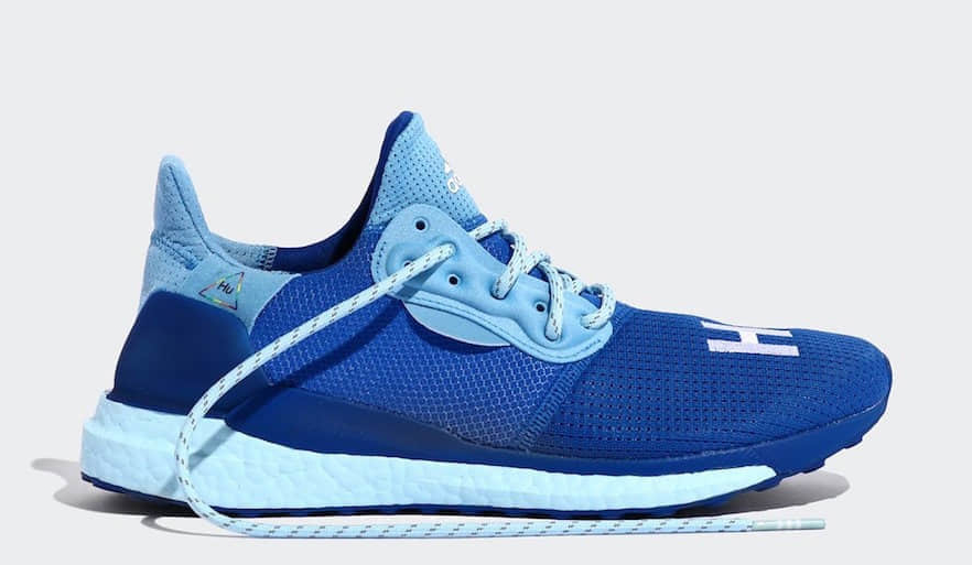 Adidas Pharrell x Solar Hu Glide 'Power Blue' EF2377 - Stylish and Performance-Driven Sneakers