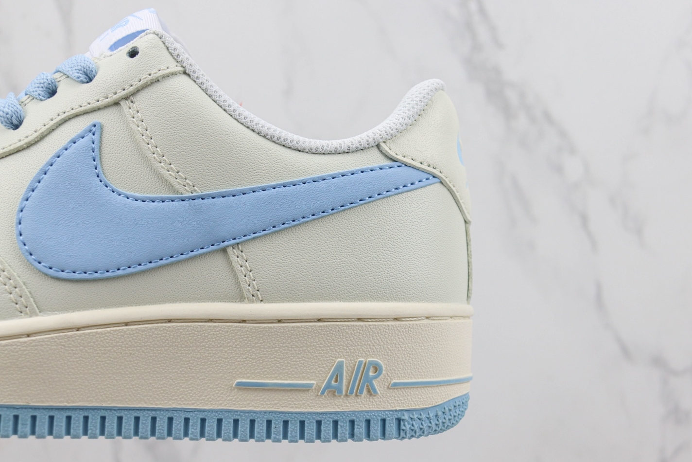 Nike Air Force 1 07 Low White Ice Blue Gold SP0758-031 - Stylish and Versatile Sneakers Nike Air Force 1 07 Low White Ice Blue Gold SP0758-031 - Stylish and Versatile Sneakers
