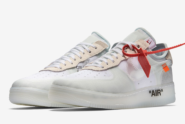 Off-White x Nike Air Force 1 Low AO4606-100 White: Classic Collaboration for Sneakerheads