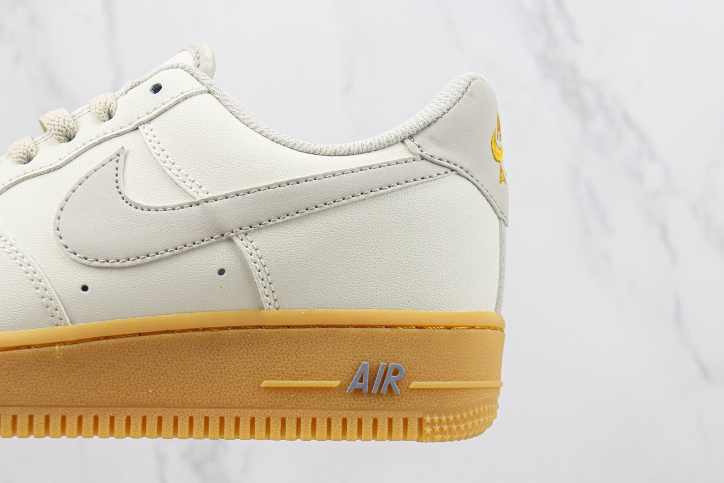 Nike Air Force 1 07 Low Light Grey Gum Gold XC2351-066 - Shop Now for a Sleek and Stylish Sneaker! Nike Air Force 1 07 Low Light Grey Gum Gold XC2351-066 - Shop Now for a Sleek and Stylish Sneaker!