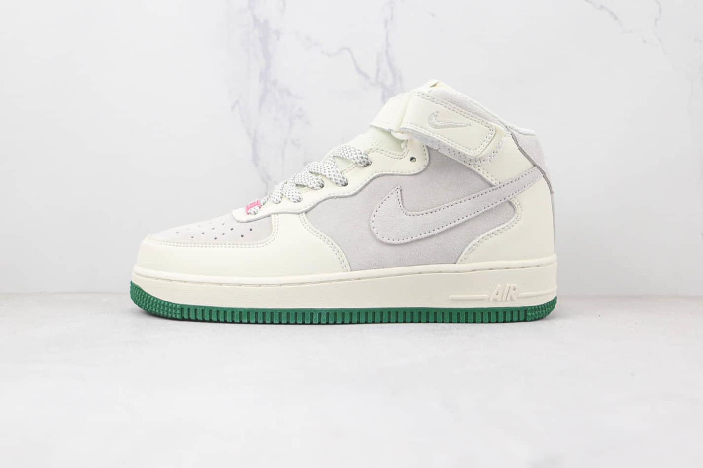 Nike Air Force 1 07 Mid Gypsophila White Green Pink GY3368-308 - Stylish & Trendy Footwear