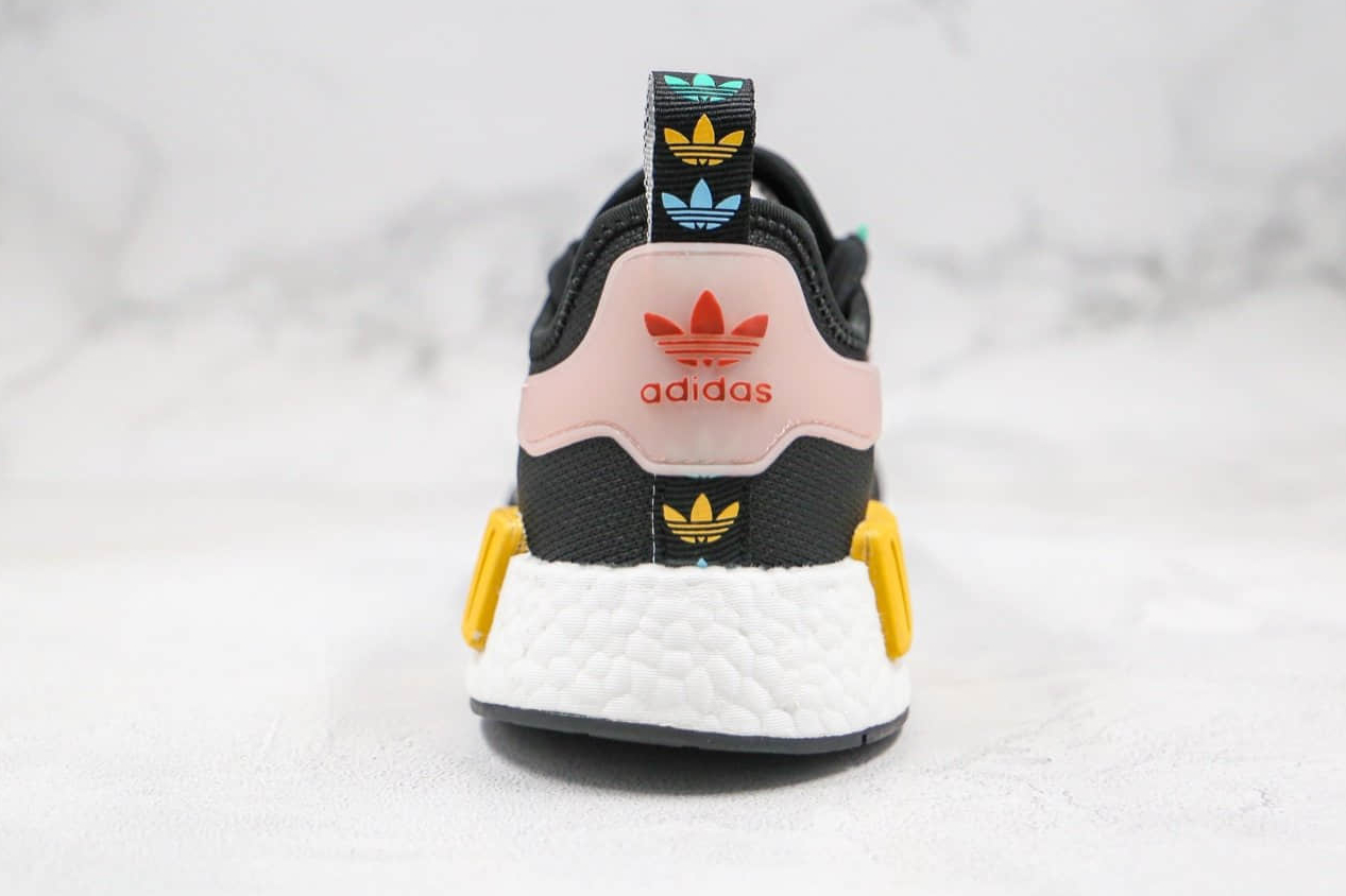 Adidas NMD_R1 J 'Black Light Aqua' FV7286 - Stylish and Comfortable Footwear Adidas NMD_R1 J 'Black Light Aqua' FV7286 - Stylish and Comfortable Footwear