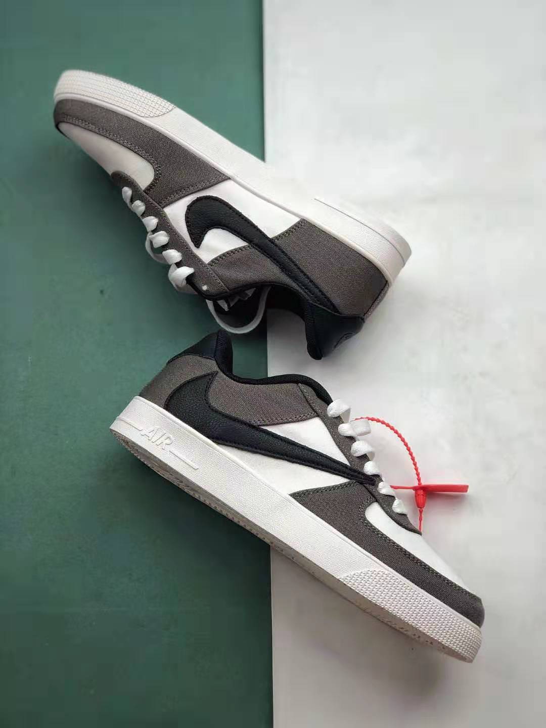 Nike Air Force 1 AC Grey Green Black 630939-100: Stylish and Comfortable Sneakers