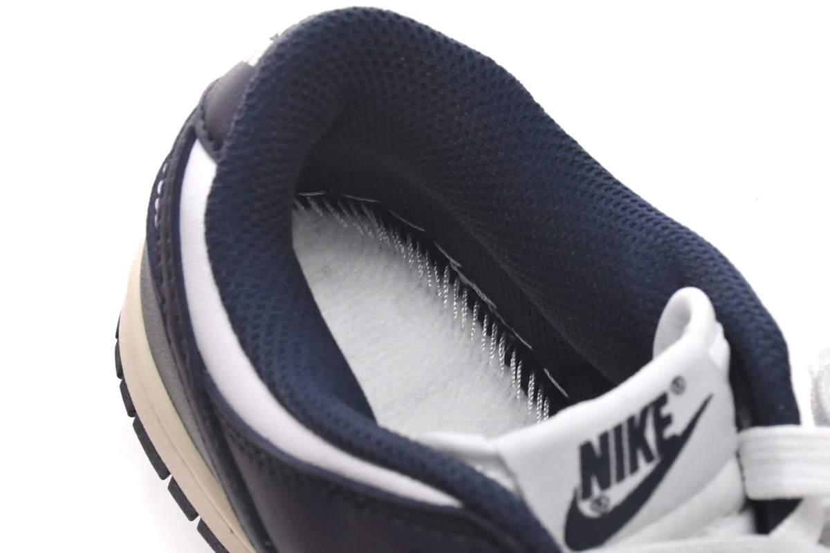 Nike Dunk Low 'Vintage Navy' DD1503-115 - Classic Retro Sneaker in Stylish Navy Blue | Limited Edition