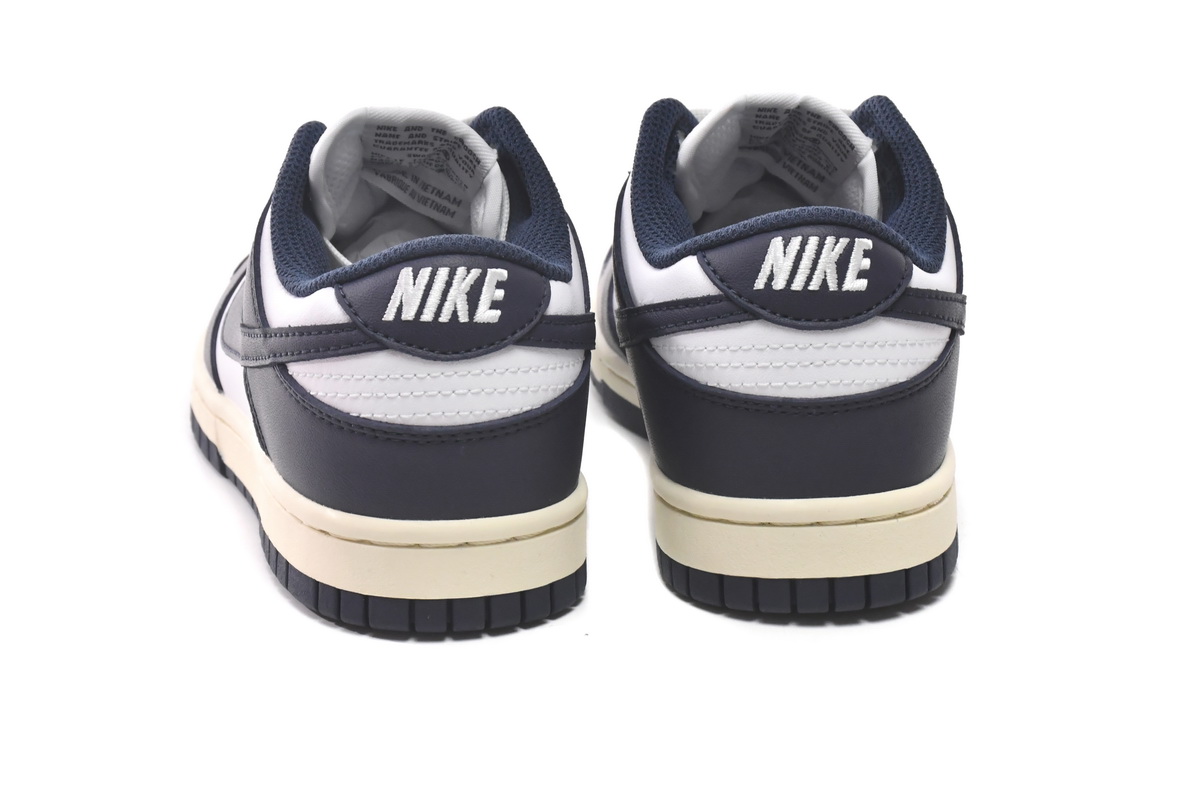 Nike Dunk Low 'Vintage Navy' DD1503-115 - Classic Retro Sneaker in Stylish Navy Blue | Limited Edition