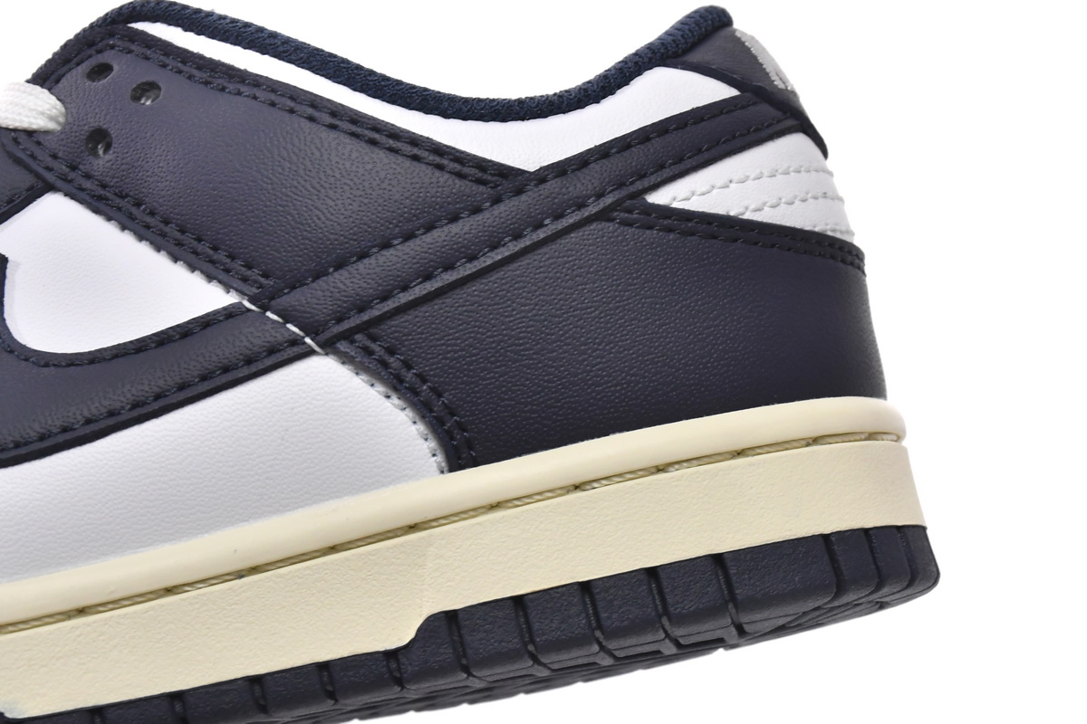 Nike Dunk Low 'Vintage Navy' DD1503-115 - Classic Retro Sneaker in Stylish Navy Blue | Limited Edition