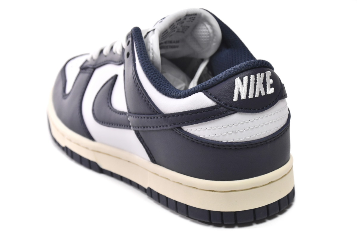 Nike Dunk Low 'Vintage Navy' DD1503-115 - Classic Retro Sneaker in Stylish Navy Blue | Limited Edition