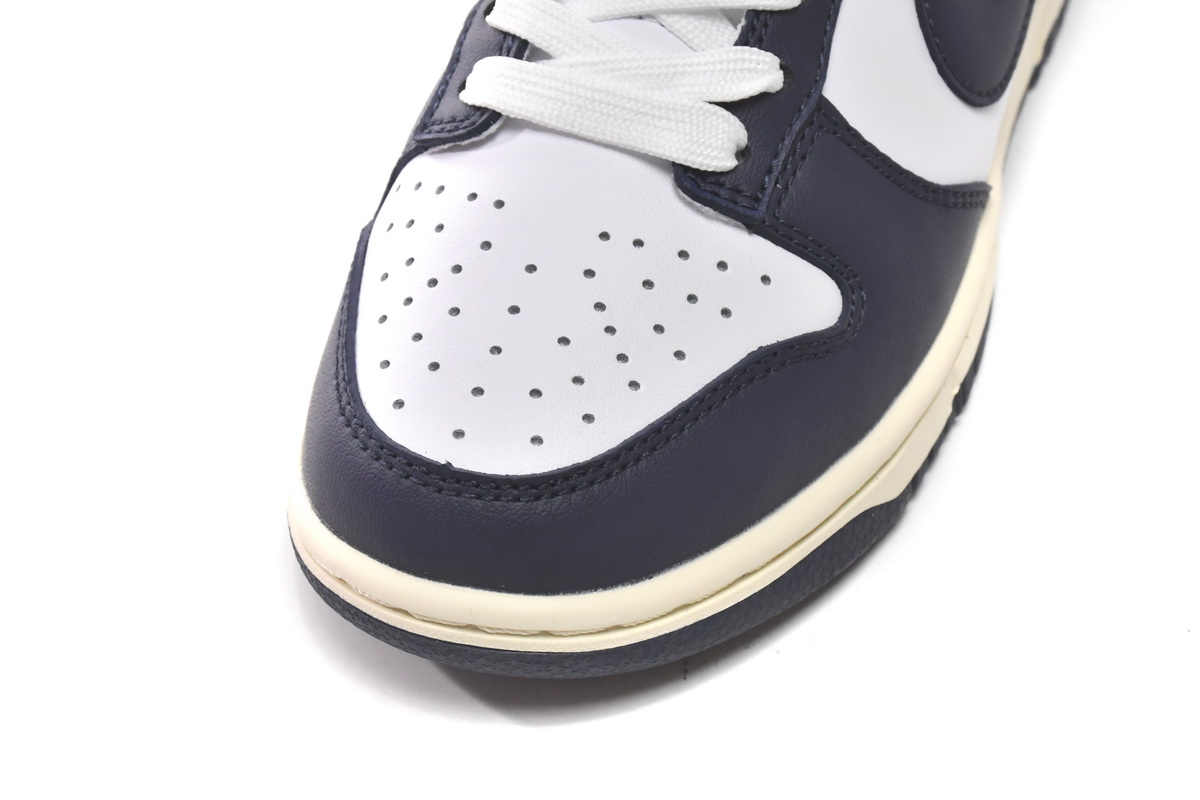 Nike Dunk Low 'Vintage Navy' DD1503-115 - Classic Retro Sneaker in Stylish Navy Blue | Limited Edition