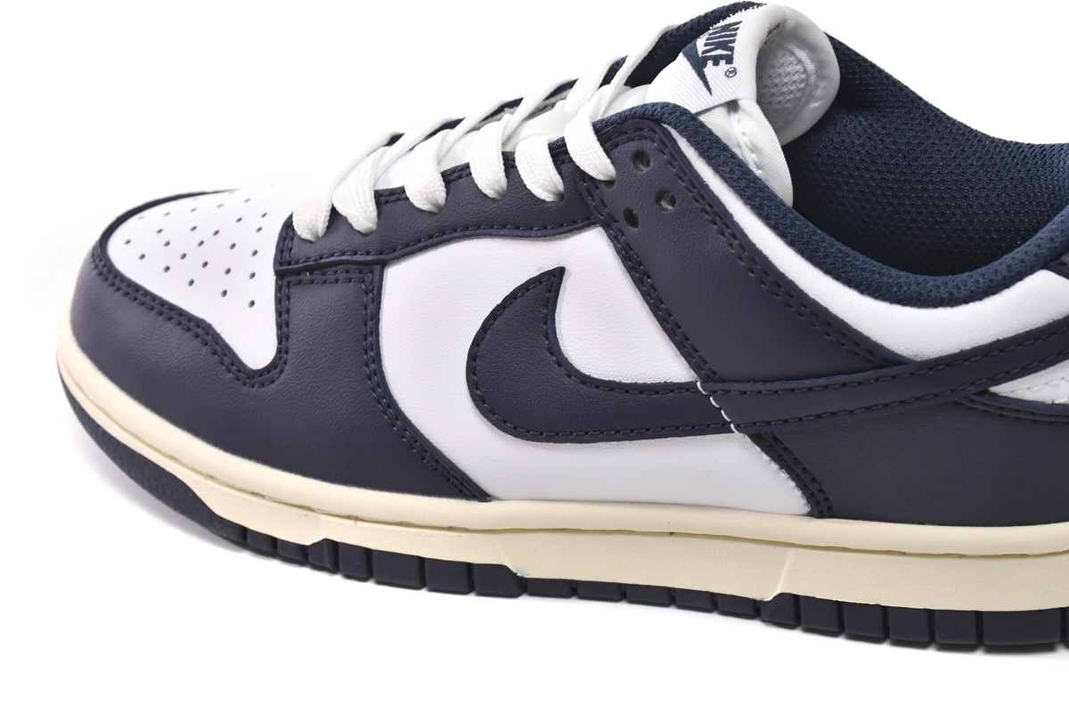 Nike Dunk Low 'Vintage Navy' DD1503-115 - Classic Retro Sneaker in Stylish Navy Blue | Limited Edition