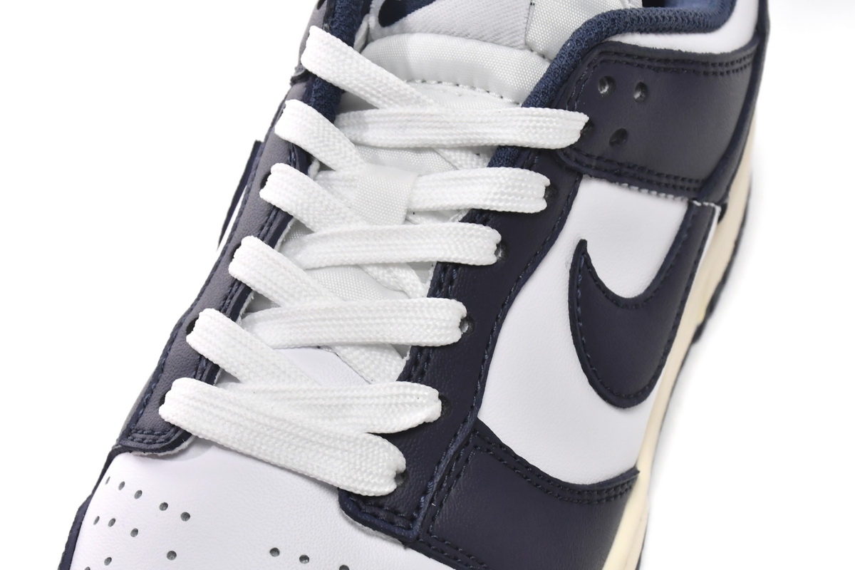 Nike Dunk Low 'Vintage Navy' DD1503-115 - Classic Retro Sneaker in Stylish Navy Blue | Limited Edition