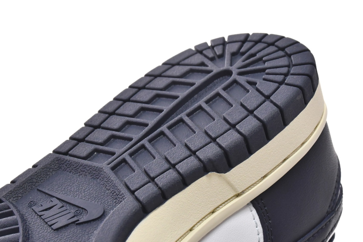 Nike Dunk Low 'Vintage Navy' DD1503-115 - Classic Retro Sneaker in Stylish Navy Blue | Limited Edition