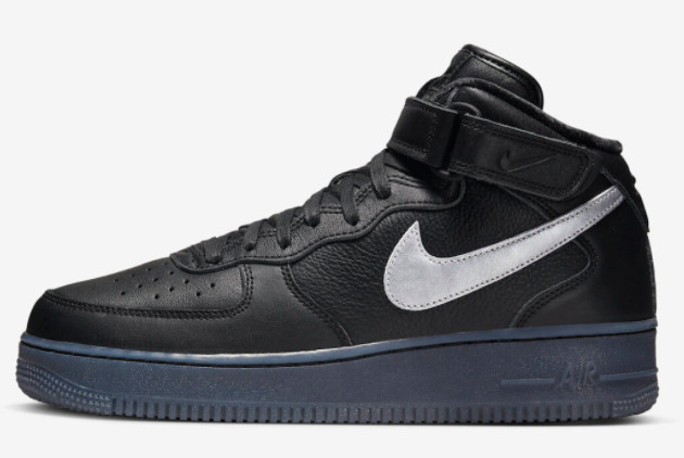 Nike Air Force 1 Mid 'Black Metallic' Black/Metallic Silver-Hyper Pink-Anthracite DX3061-001 - Shop Now!