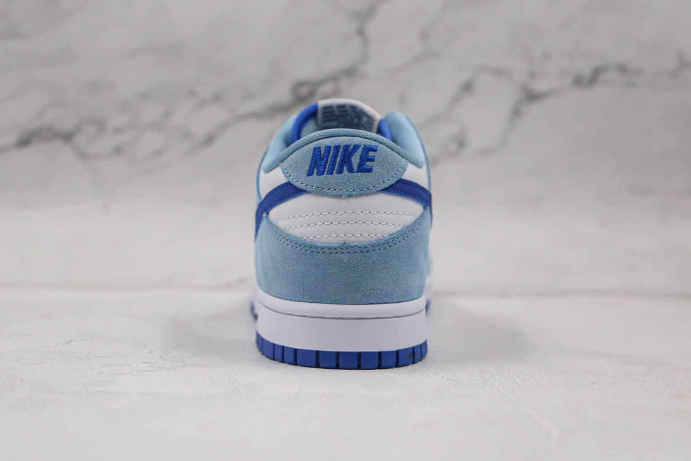 Nike Dunk Low White Light Blue Dark Blue 854866-009 - Stylish and Versatile Sneakers