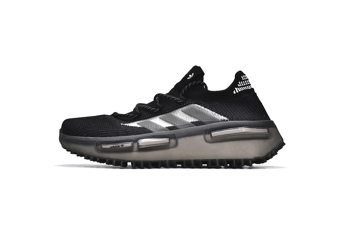 Adidas NMD_S1 'Triple Black' Sneakers - GW5652 | Latest Release