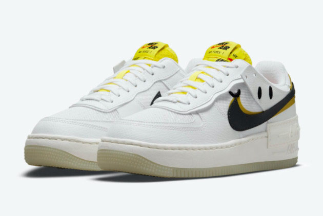 Nike Air Force 1 Shadow 'Go The Extra Smile' DO5872-100 - Unique Style & Comfort Nike Air Force 1 Shadow 'Go The Extra Smile' DO5872-100 - Unique Style & Comfort