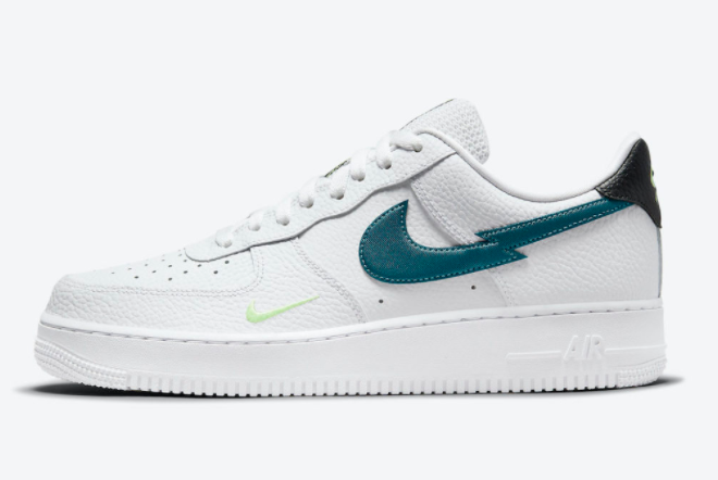 Nike Air Force 1 Low Lightning Bolt Swoosh DJ6894-100 - Stylish and Iconic Footwear