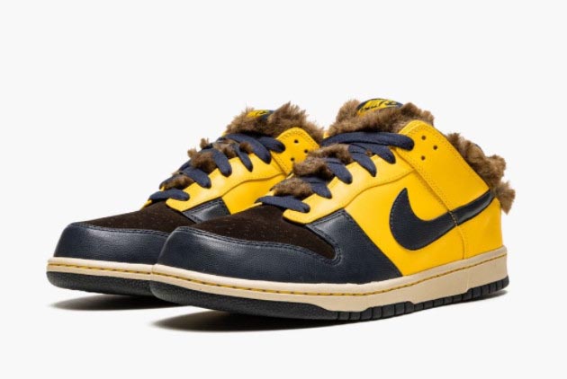 Nike Dunk Low Teen Wolf Varsity Maize Dark Obsidian Trails End Brown 325007-741 - Shop Now!