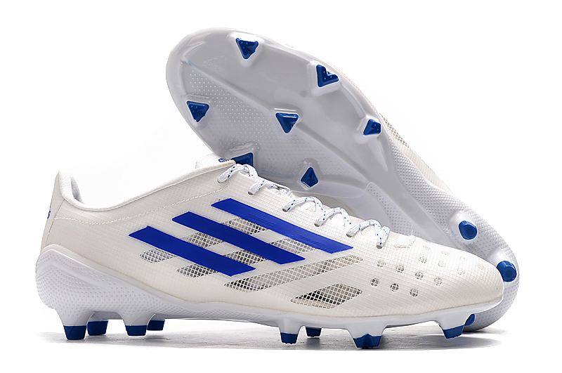Adidas X 99.1 FG - Cloud White Blue | High-Performance Soccer Cleats