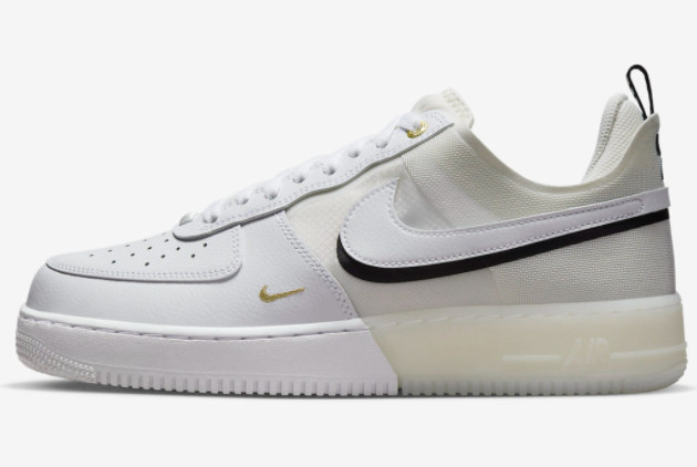 Nike Air Force 1 React White/White-Sail-Black DQ7669-100 - Stylish and Comfortable Sneakers for Men and Women