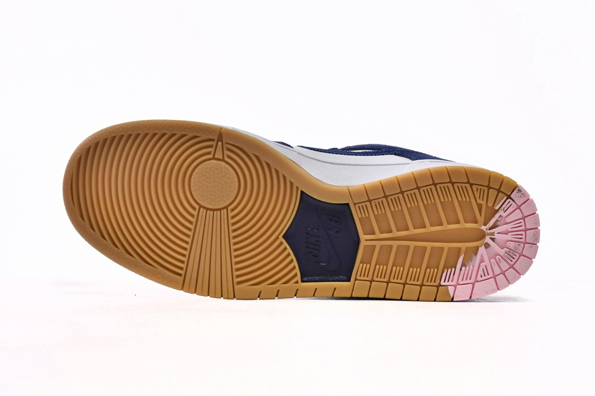 Nike SB Dunk Low Los Angeles Dodgers Deep Royal Blue Sport Red White DO9395-400 - Authentic LA Dodgers Sneakers