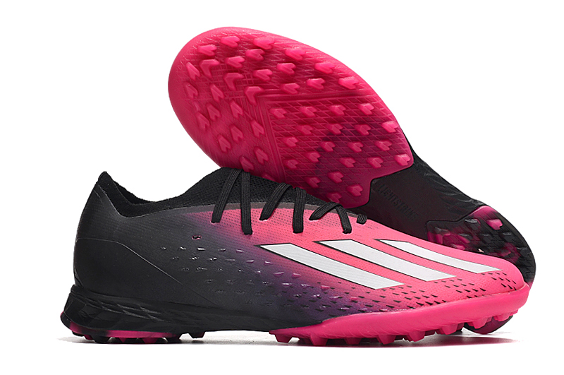 Adidas X Speedportal .1 TF - Pink White Black | Ultimate Soccer Shoes