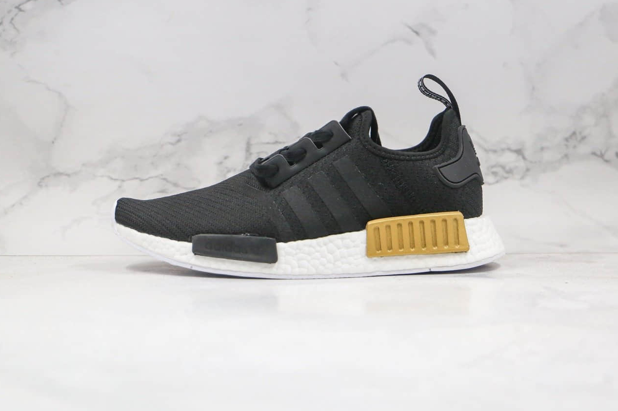 Adidas NMD_R1 'Black Gold Metallic' EG6702 - Stylish and Comfortable Footwear