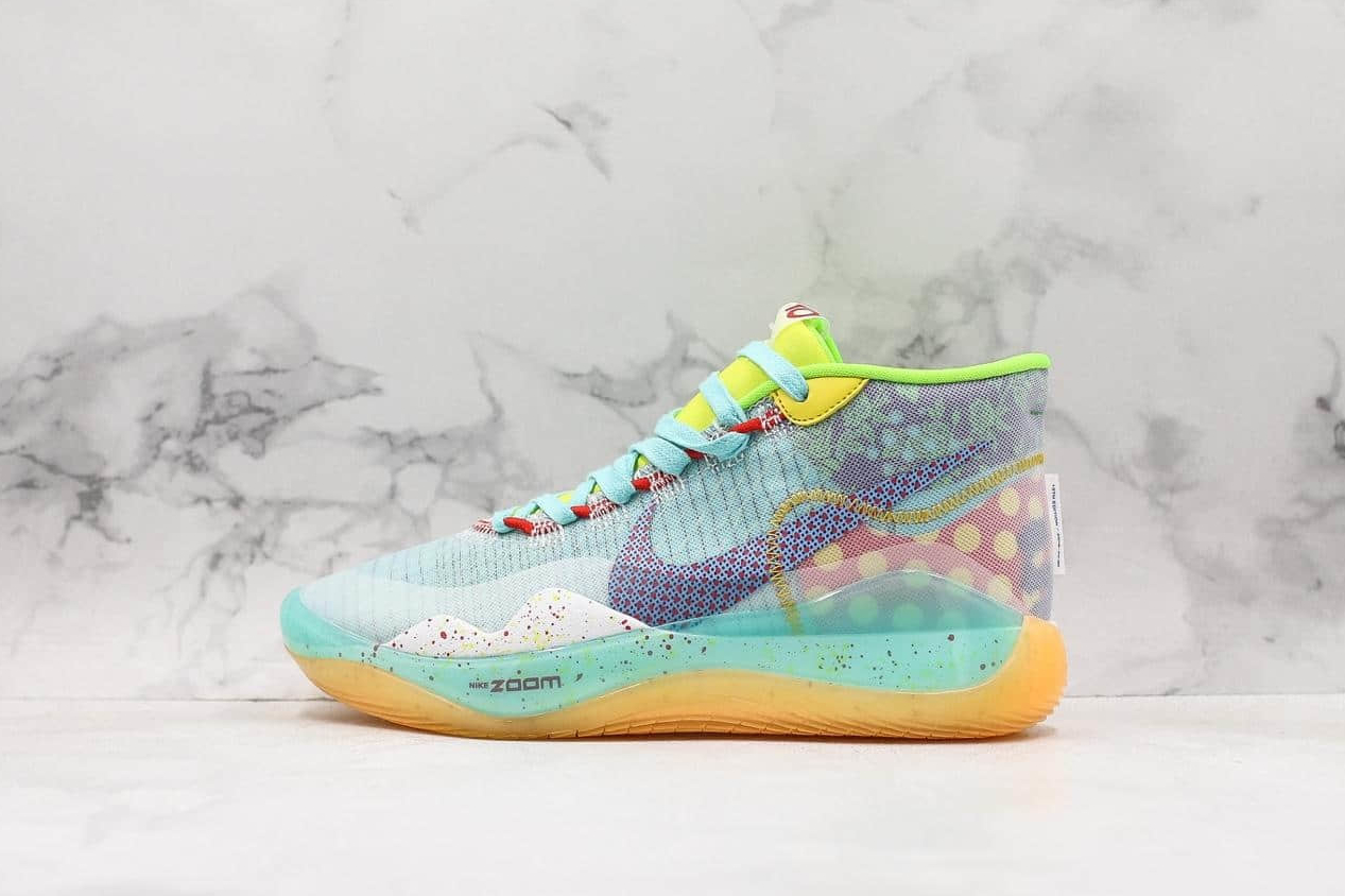 Nike Zoom KD 12 'EYBL Peach Jam' CK1195-300 - Premium Basketball Sneakers