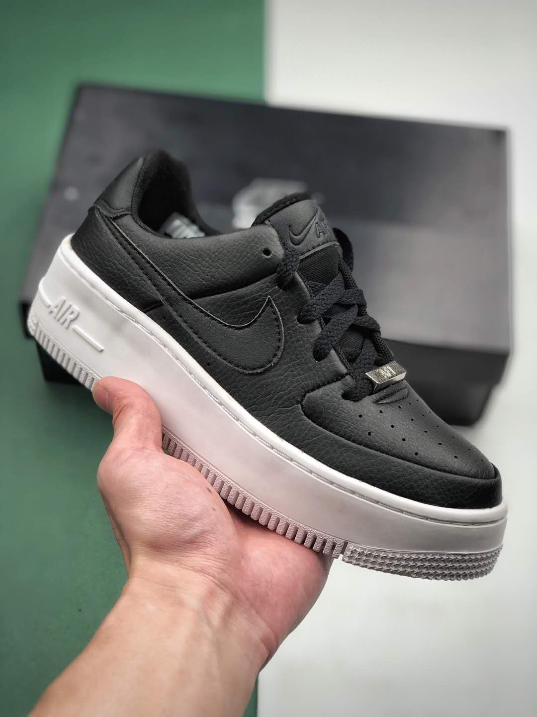 Nike Air Force 1 Sage Low 'Black' AR5339-002 - Stylish Black Sneakers for Women Nike Air Force 1 Sage Low 'Black' AR5339-002 - Stylish Black Sneakers for Women