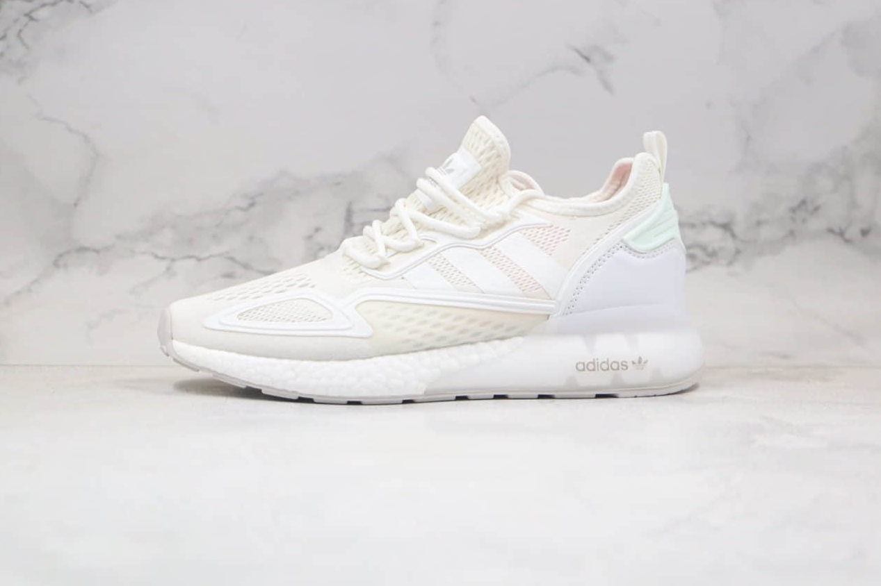 Adidas ZX 2K Boost 'Cloud White' FX8834 - Premium Comfort and Style
