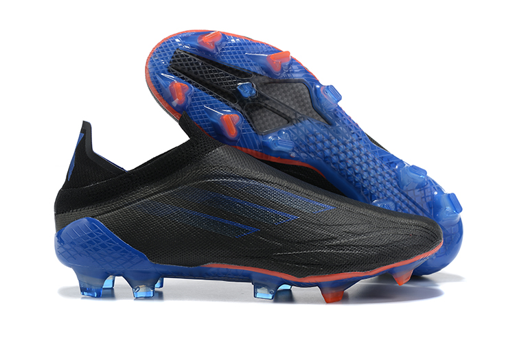 Adidas X Speedflow+ FG Core Black Sonic Ink FY3342 - Fast and Stylish Football Boots