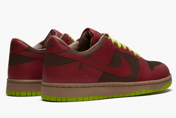 Nike Dunk Low 1 Piece Laser Varsity Red Chartreuse 311611-661 – Authentic 2005 Sneakers