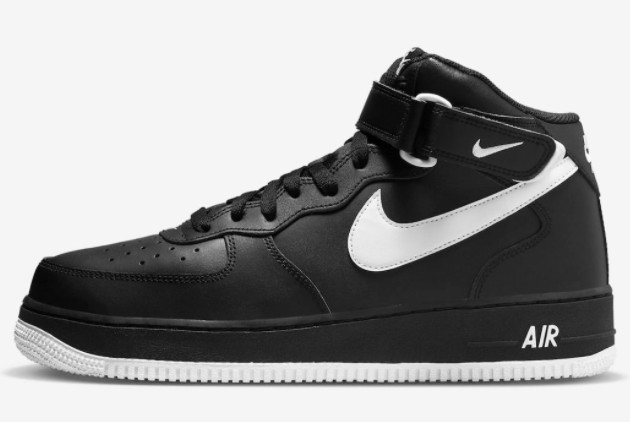 Nike Air Force 1 Mid Black/White DV0806-001 - Classic Style Elevated