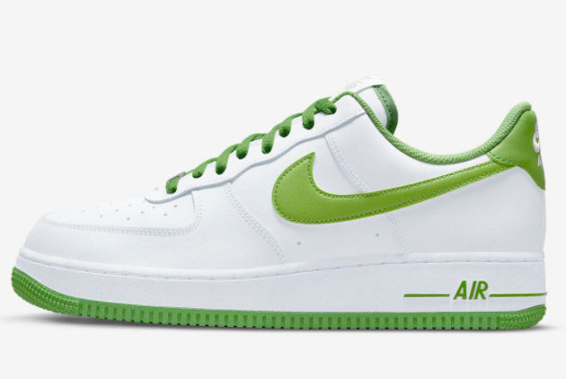 Nike Air Force 1 Low Kermit White Green DH7561-105 - Classic Style and Fresh Green Details
